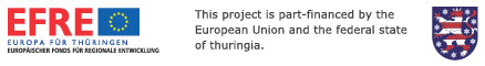 This project is part-financed by the European Union and the Free State of Thuringia.